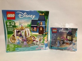 LEGO Disney 41146 Cinderella's Enchanted Evening and 30551 Cinderella's Kitchen