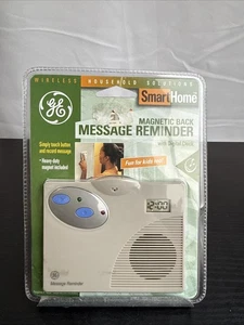 GE Smart Home Magnetic Back Message Reminder w/ Digital Clock - Brand New - Picture 1 of 8