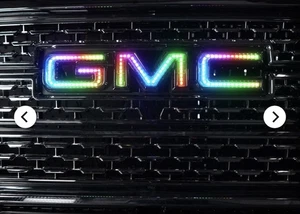 Sierra Fit GMC 2007-2018 emblemas LED camión logotipo halo kit multicolor precio de venta sugerido por el fabricante 300 USD - Imagen 1 de 11