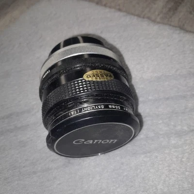 Lente Canon FD 28 mm f/3,5 S.C.  Probado con tapas Foto 1 de 4