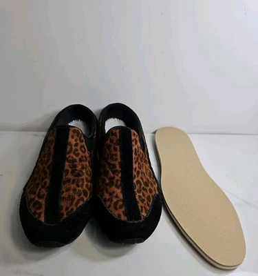 Easy Spirit Leopard Textile/leather Travel Time Slip-On Shoes 10 - Image 1 of 4