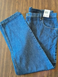 Jeans Key Denim Para Hombre Calce Tradicional 44/30 Azul Denim Exterior Trajes Algodón NUEVO - Imagen 1 de 9
