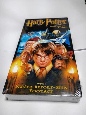 VHS Tape original factory sealed  hologram Harry Potter Warner NOS 2002 #1 - Image 1 of 4