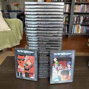 Uncut Yu Yu Hakusho DVD Cartoon Network Anime Manga COMPLETE LOT 32 Ghost Files - Picture 1 of 2