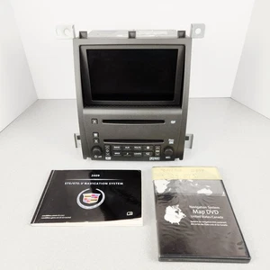Cadillac STS 2009 Factory Navigation CD DVD Radio 25811104 with Manual & Map DVD - Picture 1 of 22