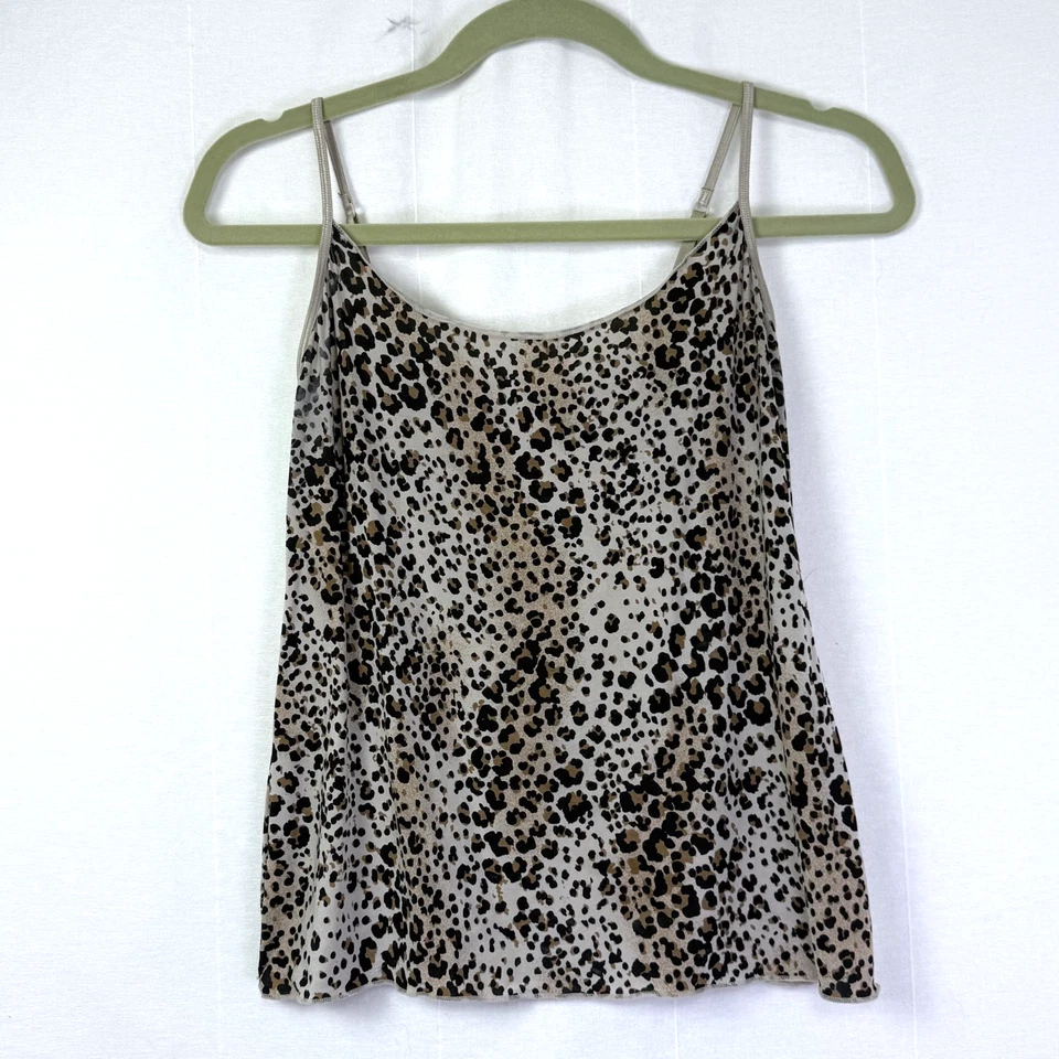 Camiseta sin mangas Jockey Silky Cami para mujer talla L estampado de guepardo correa ajustable Foto 1 de 4