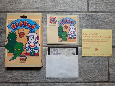 DIG DUG - Commodore 64 C64/128 - Complete & Fully Tested!  NAMCO - Image 1 of 4