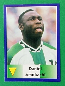 1998 Navarrete France World Cup FIFA #234 DANIEL AMOKACHI Nigeria Team Cromo - Picture 1 of 2