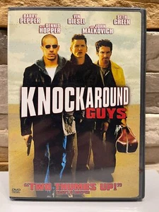 KNOCK AROUND GUYS: BARRY PEPPER VIN DIESEL DENNIS HOPPER JOHN MALKOVICH USED DVD - Picture 1 of 4