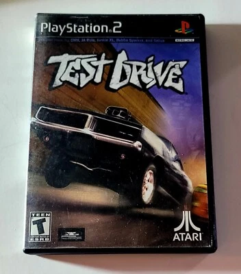 Test Drive - Sony PlayStation 2 CASE AND MANUAL ONLY NO DISC  - Image 1 of 3