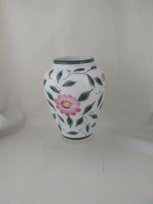 John Jenkins, Floral Hand Made Vase - Image 1 of 4