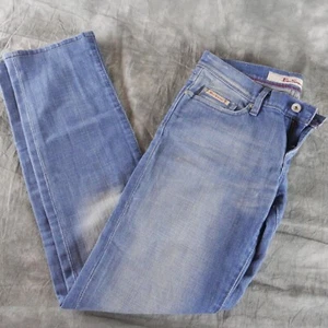 NEW BEN SHERMAN Distressed DESIGNER BLUE JEANS Men's Size 28/34 UNISEX NWOT S1E1 - Picture 1 of 4