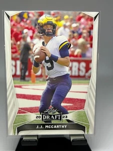 2023 Leaf Draft - J.J. McCarthy #22 (RC) - Picture 1 of 1