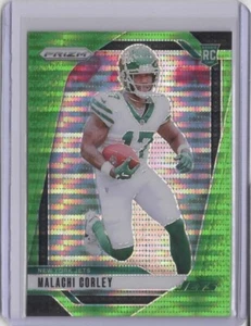 Pulsar verde neón Panini Prizm Prizms 2024 #369 Malachi Corley - Imagen 1 de 2