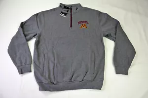 Mens Colosseum Minnesota Golden Gophers Volume Pullover Quarter Zip Medium NWT - Bild 1 von 5