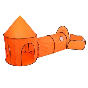 Children's Play Tunnel Tent With Soft Polyester Material For Safe Crawling And P - Picture 1 of 24
