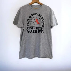 Disney Winnie Puuh T-Shirt Unisex Gr. Großes graues grafisches T-Shirt Top neu - Bild 1 von 4