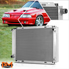 For 79-93 Ford Mustang/Lincoln Mark VII 3-Row Full Aluminum Core Racing Radiator