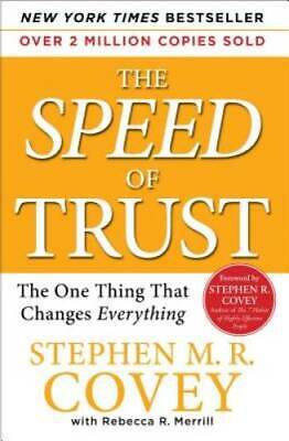 The SPEED Of TRUST: The One Thing That Changes Everything - VERY GOOD • 3.98$