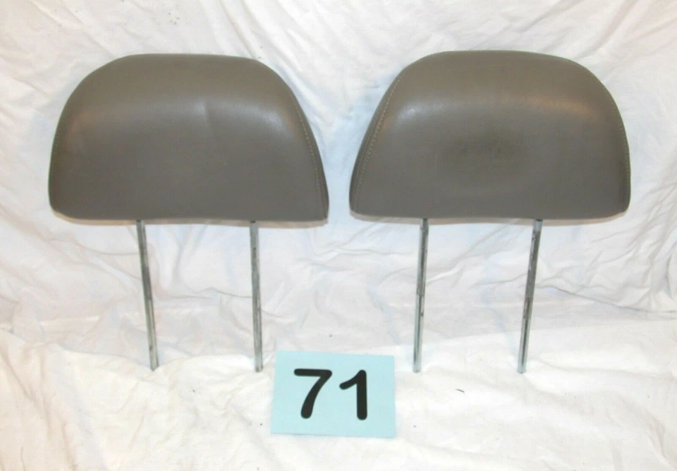 00-05 Reposacabezas Asiento Delantero Eclipse Cuero Tostado Fábrica BONITO PAR #71 Foto 1 de 1