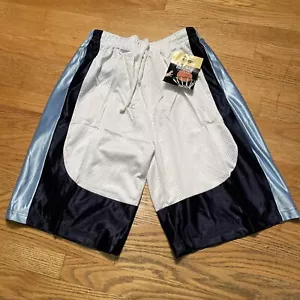 NWT Mens Sz M Gym Workout Basketball Shorts Bottoms 2000s Y2K Active Force - Picture 1 of 8