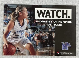 Tarjeta de calendario de baloncesto para mujer CBK Memphis Tigers 2001-02-Lauren Jackson - Imagen 1 de 2
