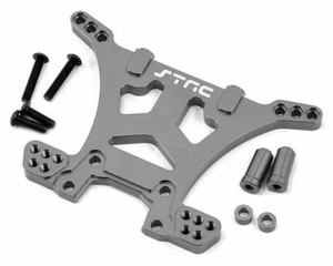 STRC ST6830GM GUNMETAL ALUMINUM REAR Shock Tower TRAXXAS SLASH 4X4 4WD HCG LCG - Picture 1 of 1