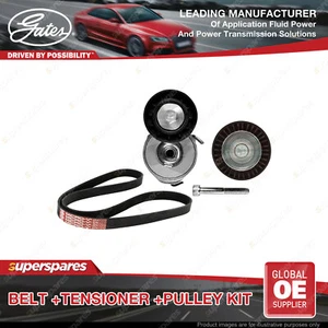 Gates Belt & Tensioner & Lower Pulley for Holden Astra AH 1.9L 2004-2010 - Picture 1 of 2