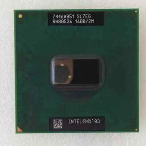 Mobile Intel Pentium M 725 Socket P 2M Cache 1.60 GHz 1.6Ghz/2M/400 SL7EG Intel - Picture 1 of 1
