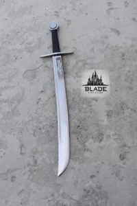 Hand Forged Carbon Steel Viking Sword Sharp / Battle Ready Medieval With Sheath - Picture 1 of 8