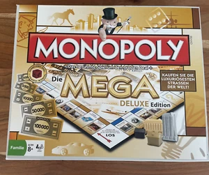 Brettspiel Monopoly MEGA Deluxe Edition Wie Neu - Top Zustand - Bild 1 von 8