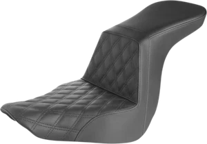 Asiento Step-Up, Lattice Stitch, Harley Softail Low Rider/S, Sport Glide 2018-23 - Imagen 1 de 1