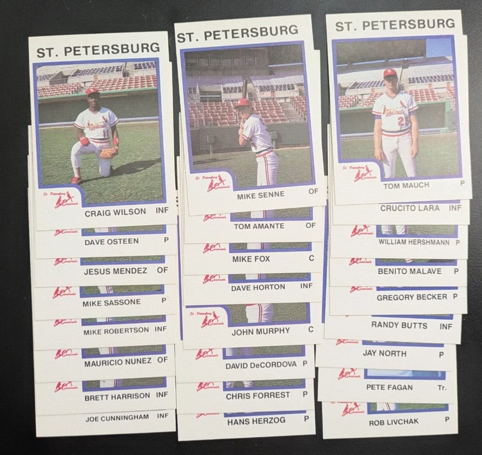 1987 ProCards St. Petersburg Cardinals - You Pick 1 -  A STL Cardinals Minor Lge - Image 1 of 1