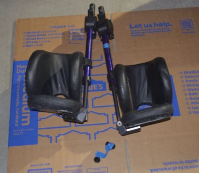 Ki Mobility Focus JAY Wheelchair Elevating Footrest Leg Rest Footrest AS IS READ - Image 1 of 4
