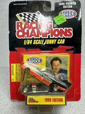 Vtg 1996 NHRA Racing Champions Racing Champions Al Hoffman Firebird Funny Car - Image 1 of 4