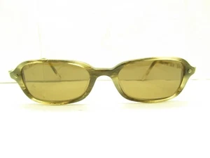 BRIGHTON HADNMADE RECTANGULAR FULL RIM DESIGNER SUNGLASSES 48-18-130 111213 - Picture 1 of 8