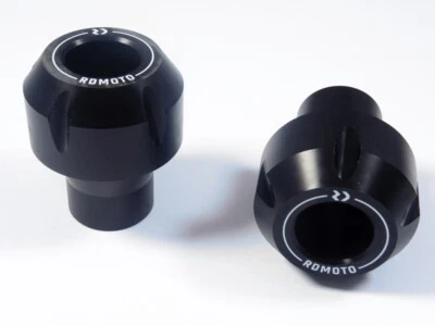 Triumph Bonneville T120 2016-2023 RD Moto Crash Frame Sliders Preto T15-PH01-K - Imagem 1 de 2
