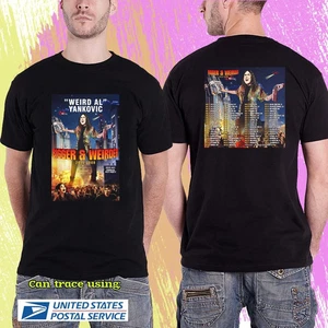 Weird Al Yankovic - Bigger & Weirder Tour 2025 Concert T-Shirt Fans Gift - Picture 1 of 5