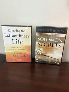 Dr Robert Jeffries: Choosing The Extraordinary Life & The Solomon Secrets- NEW - Picture 1 of 7