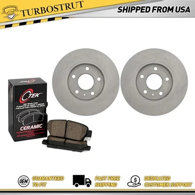 Kit de pastillas de freno y rotores traseros nuevos para Chevrolet Astra 2000-2008 Foto 1 de 4