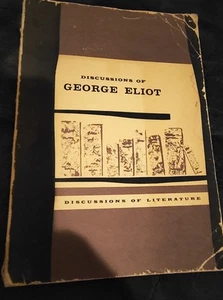 Discussions Of George Elliott Vintage Paperback - Picture 1 of 5