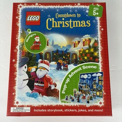 Lego Advent Calendar Countdown To Christmas Pop Up With Lego Santa Kids Toy - Image 1 of 4