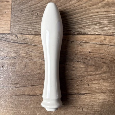 Vintage Plain Ceramic Beer Pull Handle Breweriana - Image 1 of 4
