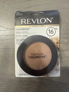 New Sealed Revlon Colorstay Pressed Powder 850 Medium/Deep Shine Free 16 Hours - Picture 1 of 2