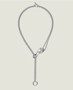 Neu in OVP Hermes Farandole lange Halskette 80 cm Sterling Silber Chaine D’Ancre 925 - Bild 1 von 7
