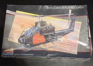 Monograma AH-1S Cobra Attack Helicóptero Escala 1:48 Modelo Kit De Colección Años 90 - Imagen 1 de 2