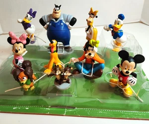 Disney Mickey Mouse and Friends Figurine Play Set 10 pieces cake toppers - Picture 1 of 7