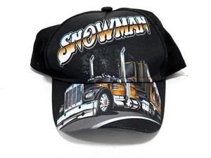 Smokey and The Bandit Snowman Adjustable Sun Baseball Cap - Picture 1 of 5