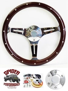 Volante madera Plymouth 1968-1969 14" PRO CUSTOM - Imagen 1 de 9