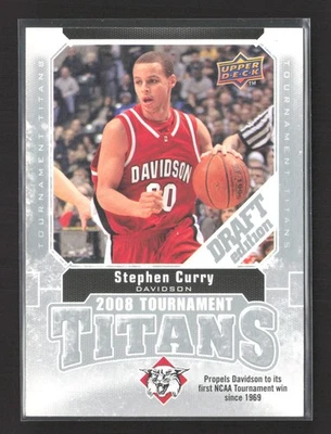 2009-10 Upper Deck Draft Edition - Tournament Titans Stephen Curry #TT-SC (RC) - Image 1 of 2